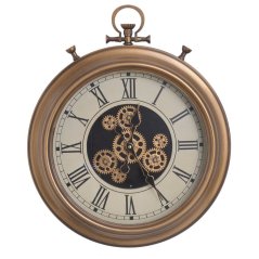 Dekorativní nástěnné hodiny Ø 54cm x 45cmW x 7cmH