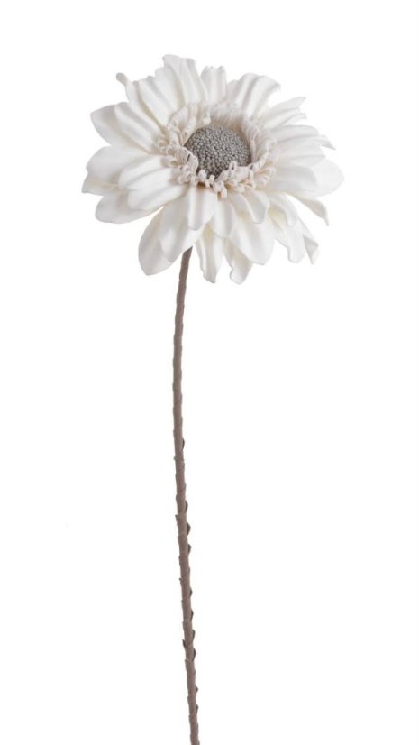 Umělá květina z pěny, květ Ø 22cm, dl. 78cm