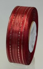 Plátnová stuha s monofilem a metaloplastem 2,5cm/25m
