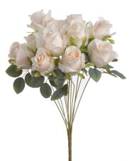 Umělá růže – kytice 12 květů, 50 cm
