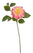 Umělá květina kvetoucí dahlie, květ Ø 15cm, dl.68cm