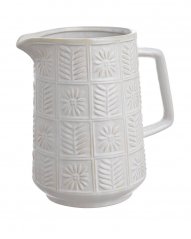 Dekorační nádoba porcelánová vázička se vzorem 20cmLx14,5cmWx21cmH