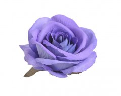 Velká hlavička umělé polorozvité růže 8 cm, 6ks, barva_35