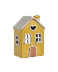 Keramický domek - svícen na light svíčku 10,5cmL x 7,5cmW x 15,5cmH