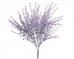 Umělá rostlina s drobnými lístky, 41 cm, 5 větviček, barva 02
