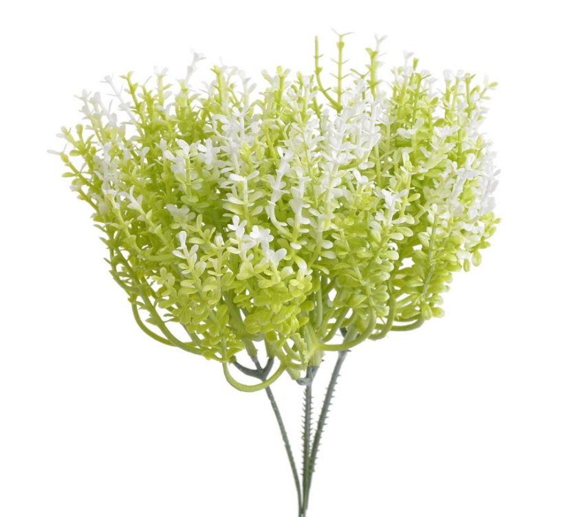 Umělá rostlina 3ks, 25 cm, barva 01