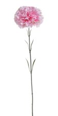 Umělý kvetoucí karafiát, květ Ø 9cm/dl.45cm