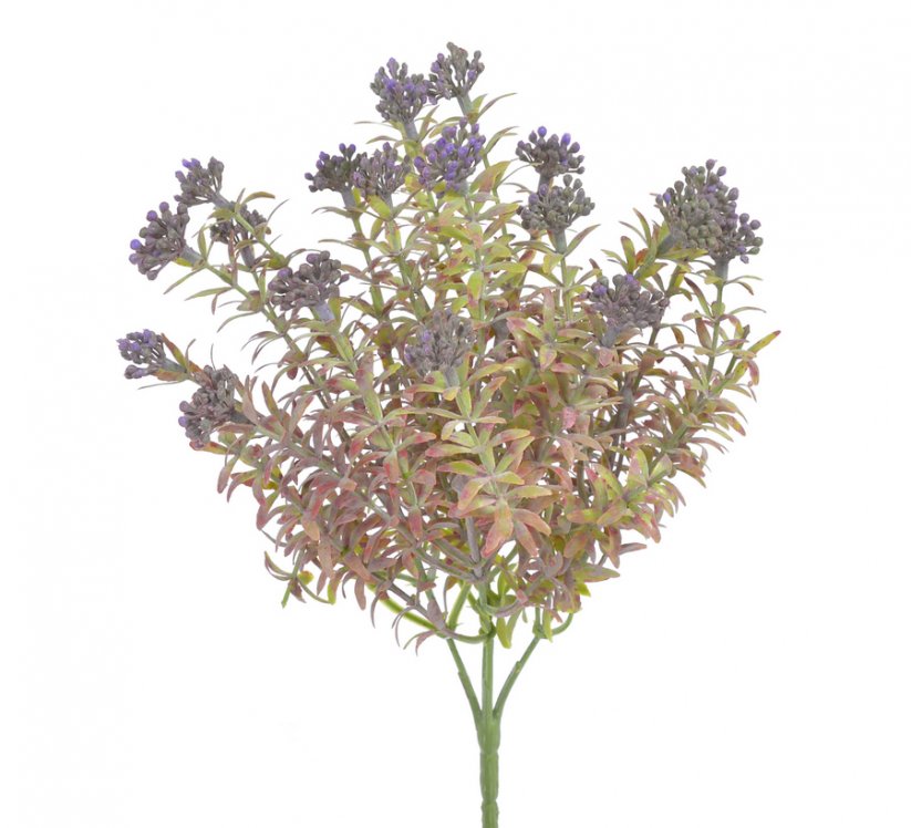 Rozchodník - umělá rostlina 29 cm, 5 větviček, barva 27