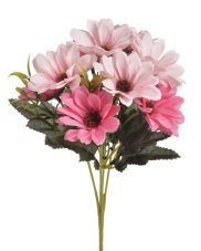 Kytice umělých margaretek, květ Ø 6 cm, dl.30 cm