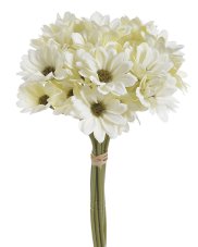 Margaretky na stonku, dl. 30 cm, 9 ks, barva 01