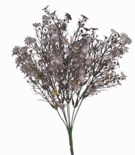 Keřík kvetoucí umělé zeleně dl. 38cm