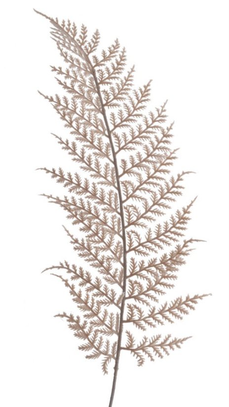 Umělý barvený list kapradí, dl. 57cm_11