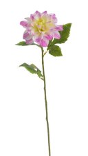 Umělá květina kvetoucí dahlie, květ Ø 12cm, dl.56cm