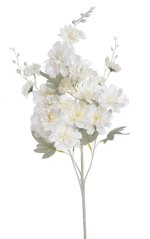 Kytice letních květů s 20 květy a listy dl.67 cm