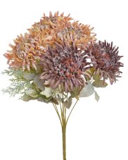 Umělá kytice chryzantém 42 cm