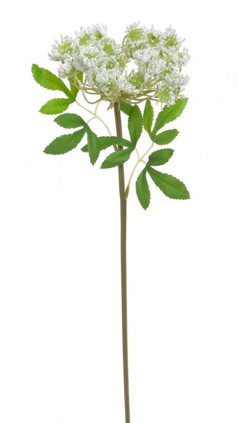 Větvička kvetoucího umělého kopru dl. 54cm