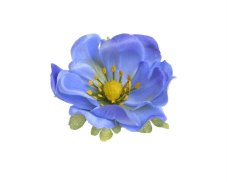 Hlavička umělé anemone - sasanky, hlavička Ø 6cm - 12ks