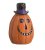 Halloween dýně v klobouku z polyresinu, 5,5 cm x 5 cm x 8,5 cm