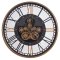 Dekorativní nástěnné hodiny Ø 80cm x 9,5cmW