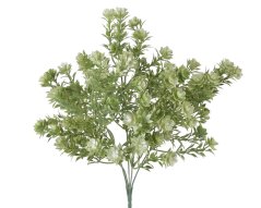 Keřík umělého rozchodníku -  35cm, 5 větviček, barva 02