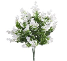 Umělý eukalyptus – dekorativní zelená kytice 30 cm_17
