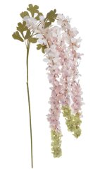 Umělá kvetoucí převislá větvička vistárie dl. 138cm