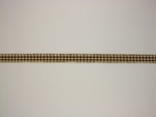 Tkaná kostková stuha s metaloplastem 1cm/10m