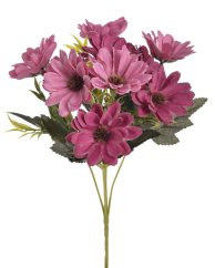 Kytice umělých margaretek, květ Ø 6 cm, dl.30 cm
