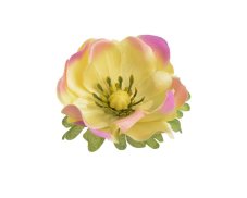 Hlavička umělé anemone - sasanky, hlavička Ø 6cm - 12ks