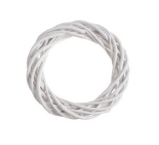 Proutěný věnec z různých druhů proutí Ø 15cm/tl.3cm