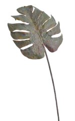 Umělá rostlina list monstera  list 38cm , celkem 94cm