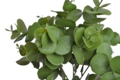 Keřík umělého barveného eukalyptus dl. 34cm