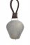 Dekorace plechový barvený kravský zvon s ornamenty 22x12cm..(14,5cmLx9cmWx14cmH) 32cmH