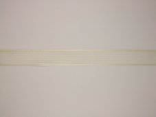 Jednobarevná plátnová stuha s monofilem 1,5cm/10m