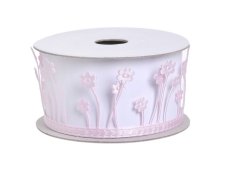Samolepící stuha s motivy kytiček 4cm/dl. 3m