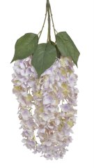 Umělé kvetoucí převislé větvičky hortenzie dl. 82cm
