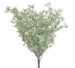 Umělá kvetoucí rostlina 50 cm, 9 větviček, barva 01