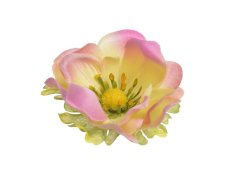 Hlavička umělé anemone - sasanky, hlavička Ø 6cm - 12ks