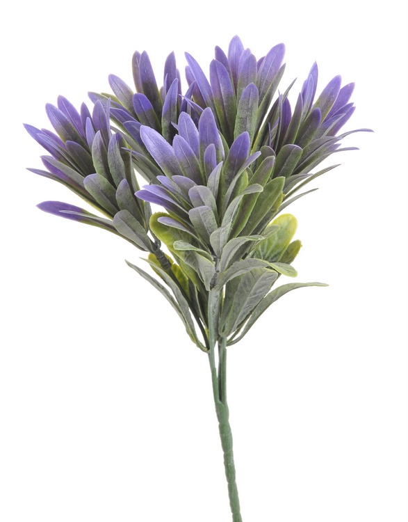 Umělá rostlina 30 cm, 5 větviček, barva 07