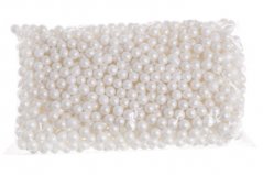 Dekorační kuličky na nalepování s perleťovým leskem Ø 1cm - 10g