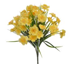 Umělá kytice 7 kvetoucích výhonů dl. 33cm