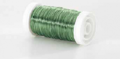 Aranžovací jemný měkký drátek Ø 0.3mm /dl. 50m / 30g - mint green