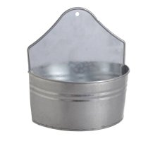 Plechová nádoba závěs 20cmL x 10,5cmW x 21,5cmH