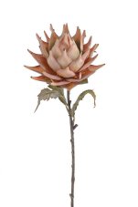 Umělá kvetoucí protea  Ø17cm/ dl.74 cm