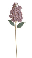 Umělá latnatá hortenzie hlava 25cm, dl.88 cm