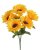 Kytice umělých slunečnic 6 květů, květ Ø 6cm, dl. 33cm