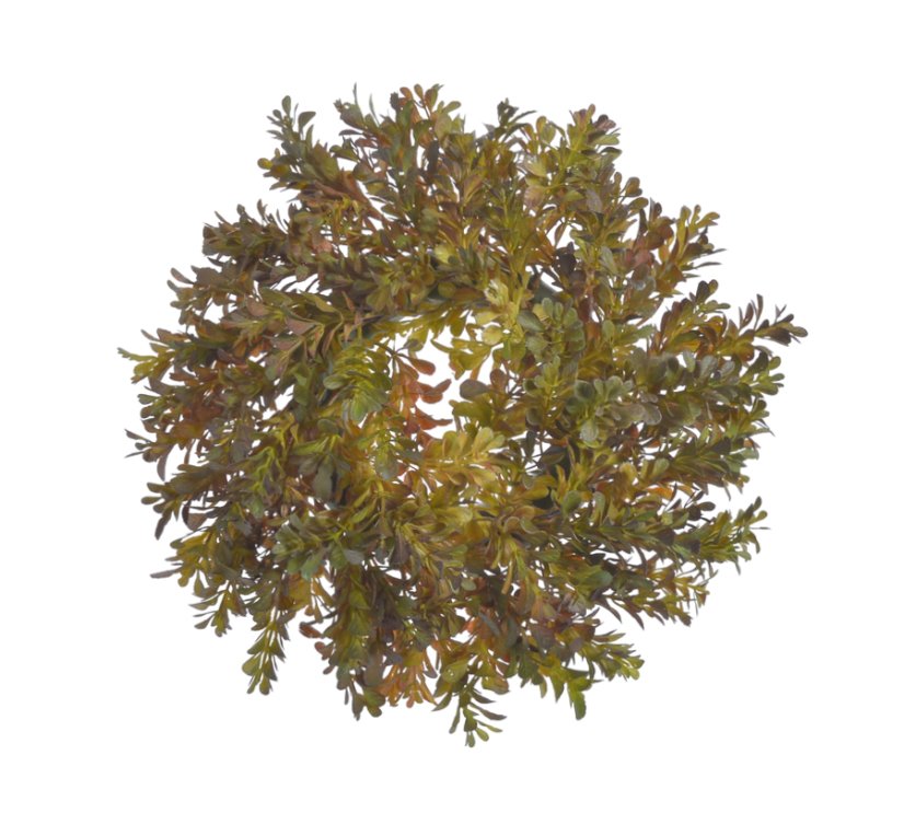 Plastový věnec z umělého buksusu Ø 27cm