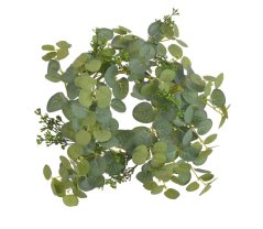 Věnec eukalyptus a hloh 30 cm