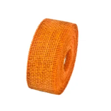 Jutová tužená stuha s nezaobroubeným okrajem 5cm/10m