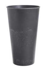 Dekorace - kónická plastová váza Ø12,5 - 19cm x 33cmH